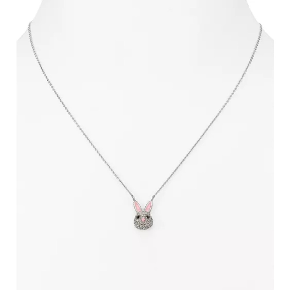EUC kate spade new york Mini Rabbit Pendant Necklace, 16"